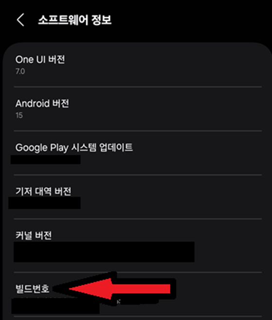 빌드번호