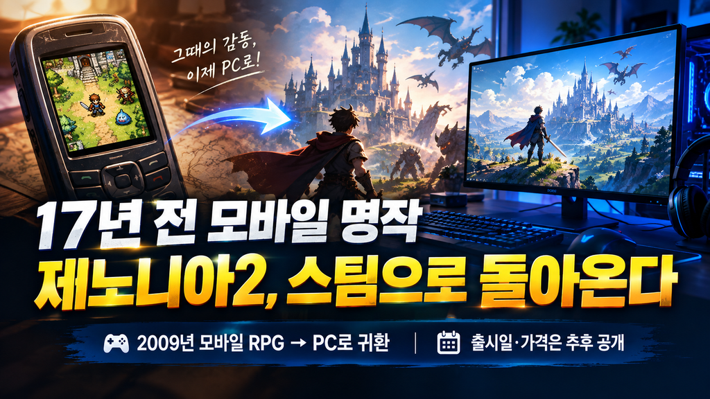 17년 전 모바일 명작 제노니아2, 스팀으로 돌아온다 1 제노니아2